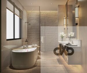 عازل مائي للحمامات